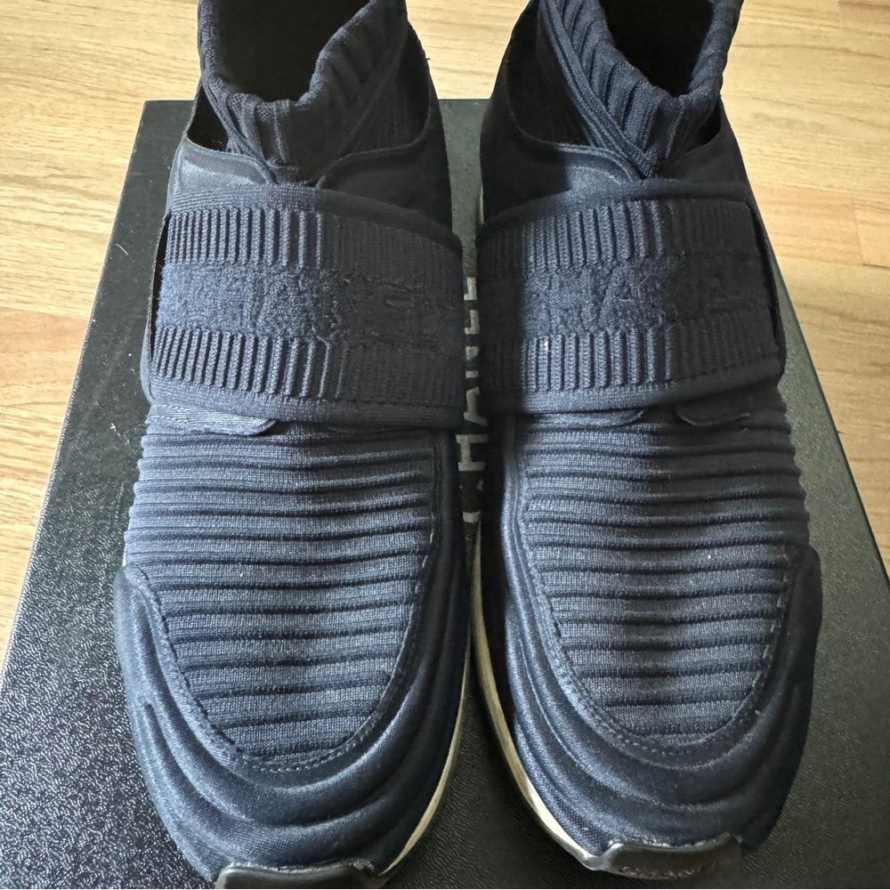 Chanel Stretch Slip on Sneakers